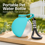 Travel Dog Water Bottle Bowl